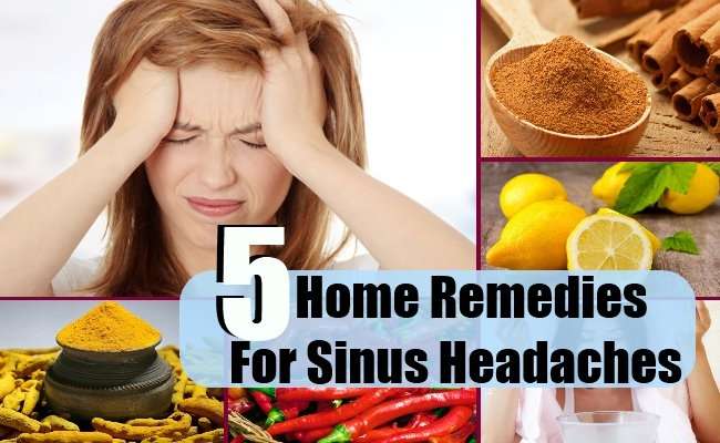 5 Home Remedies For Sinus Headaches