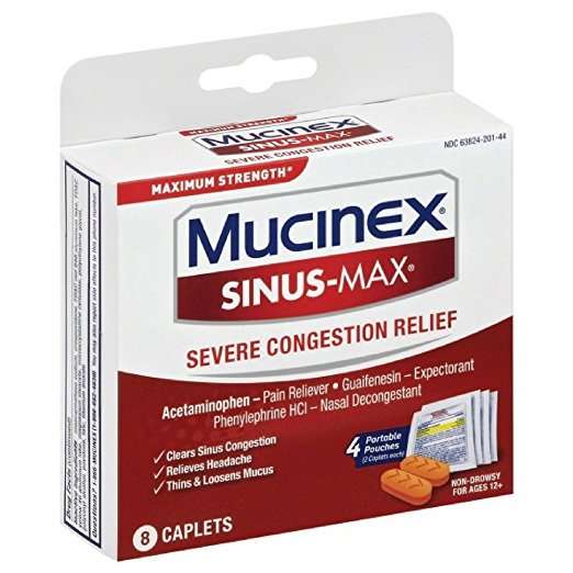 5 Pack Mucinex Sinus