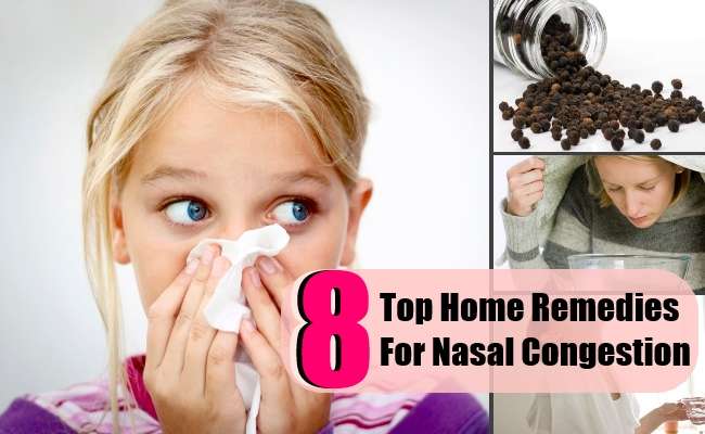 8 Top Home Remedies For Nasal Congestion