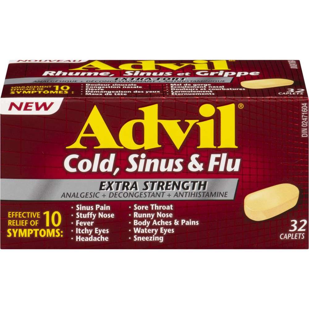 Advil Cold And Sinus Interactions