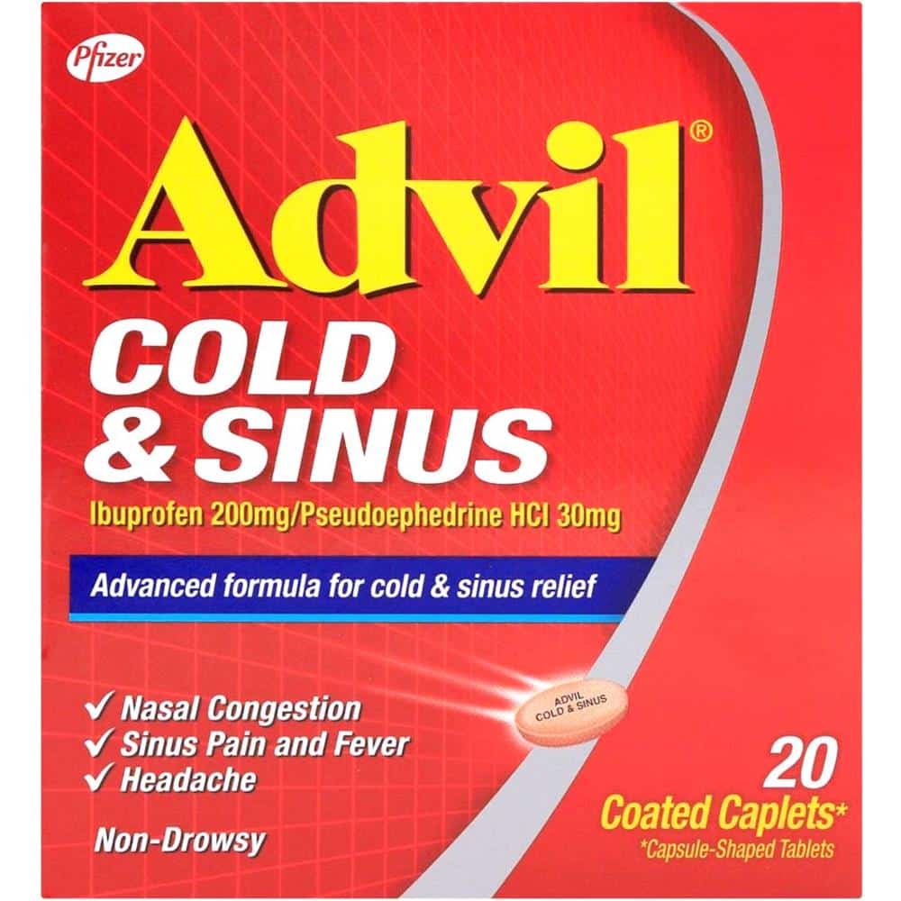 Advil Cold and Sinus Tablets 20s in UAE
