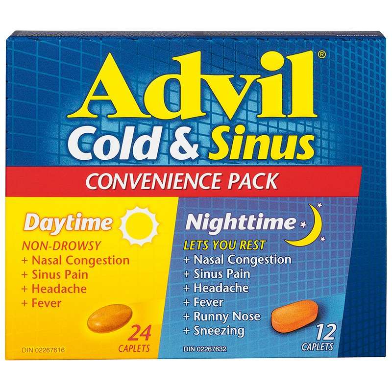 ADVIL COLD &  SINUS DAY/NIGHT 36