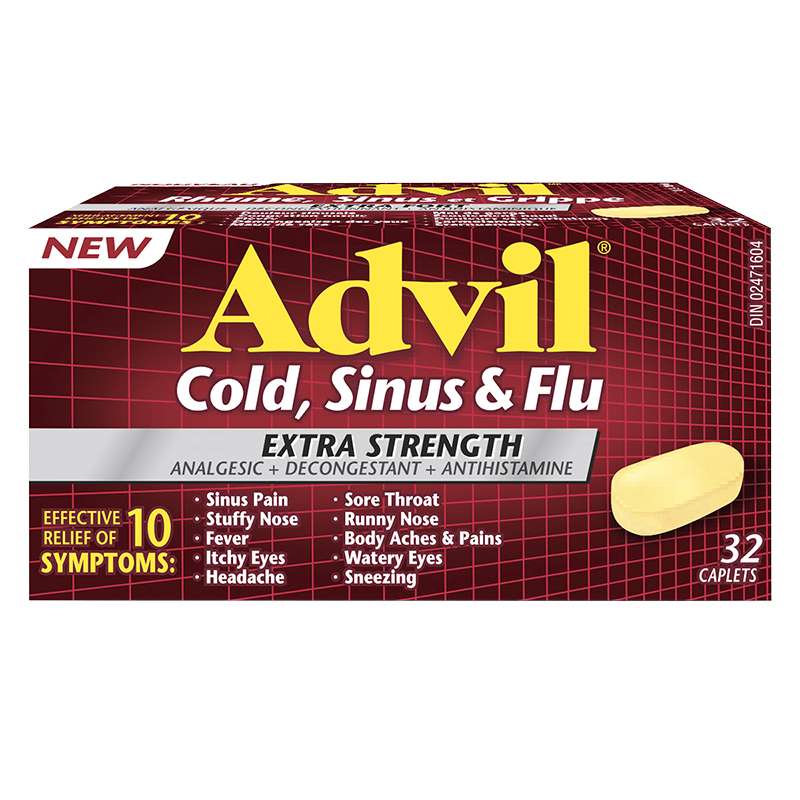 Advil Cold Sinus &  Flu Extra Strength Caplets