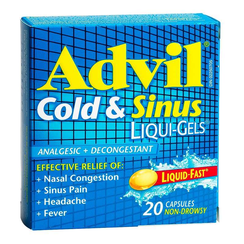 Advil &  Cold Sinus Liqui