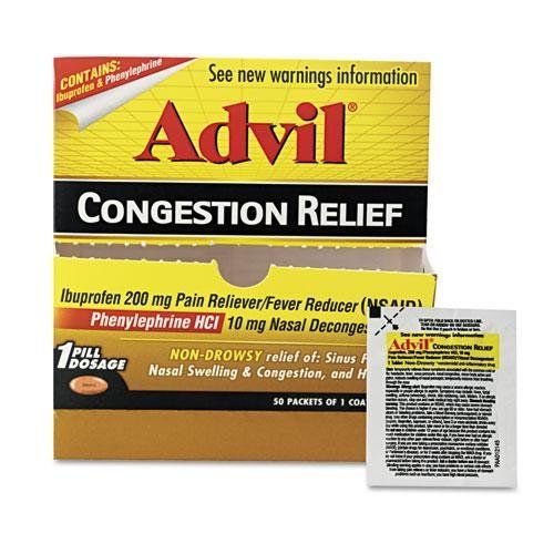 advil congestion relief 50box 019501 dmi bx amazon most trusted e