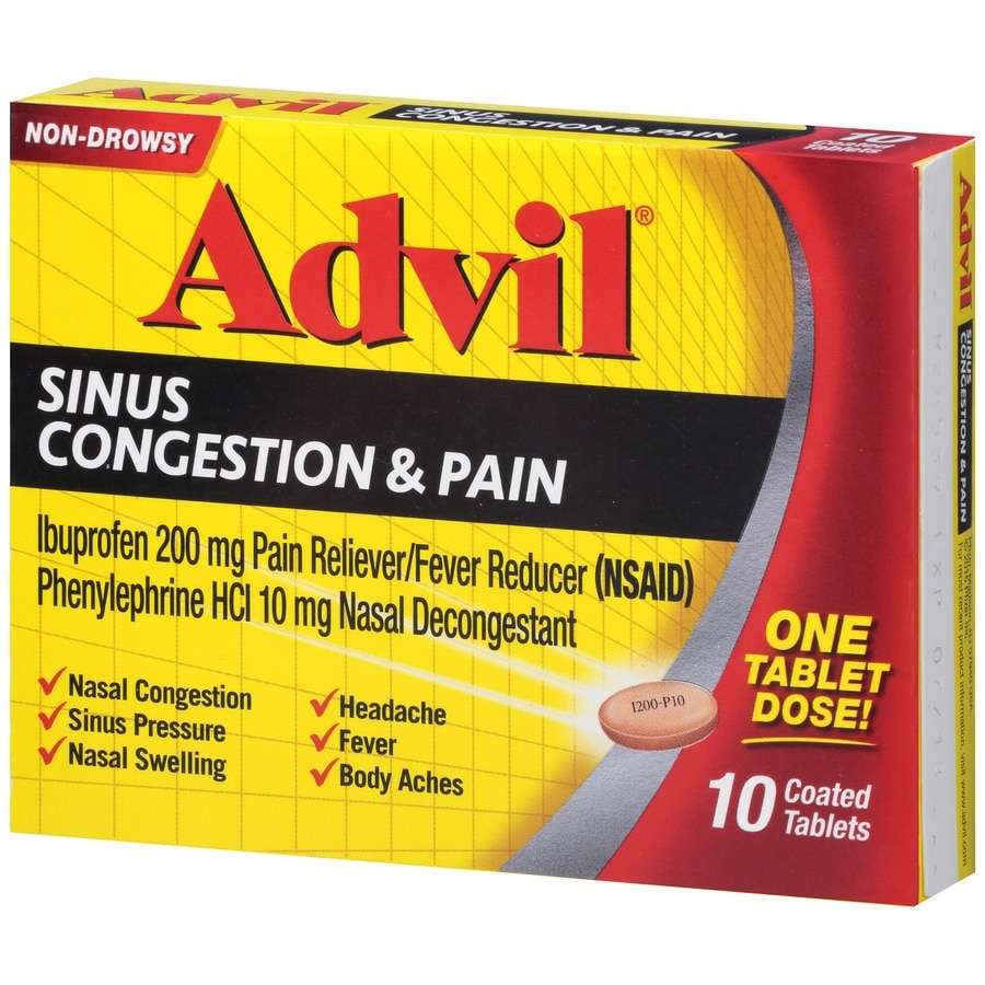 Advil Congestion Relief Non