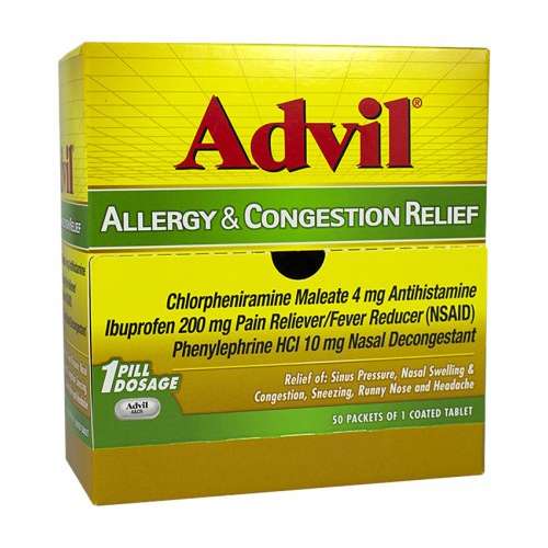 Advil Sinus Congestion Dispen