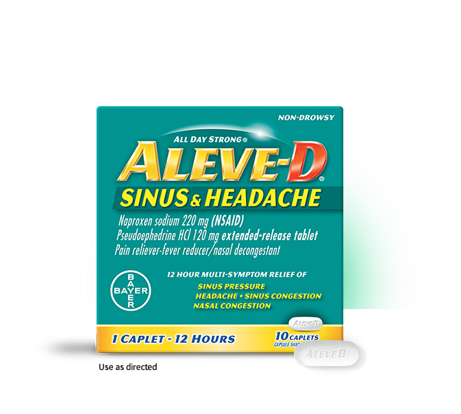 Aleve D Sinus &  Headache Caplets Reviews 2020