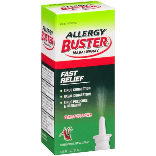 Allergy Buster Homeopathic Nasal Spray, 0.68 fl oz