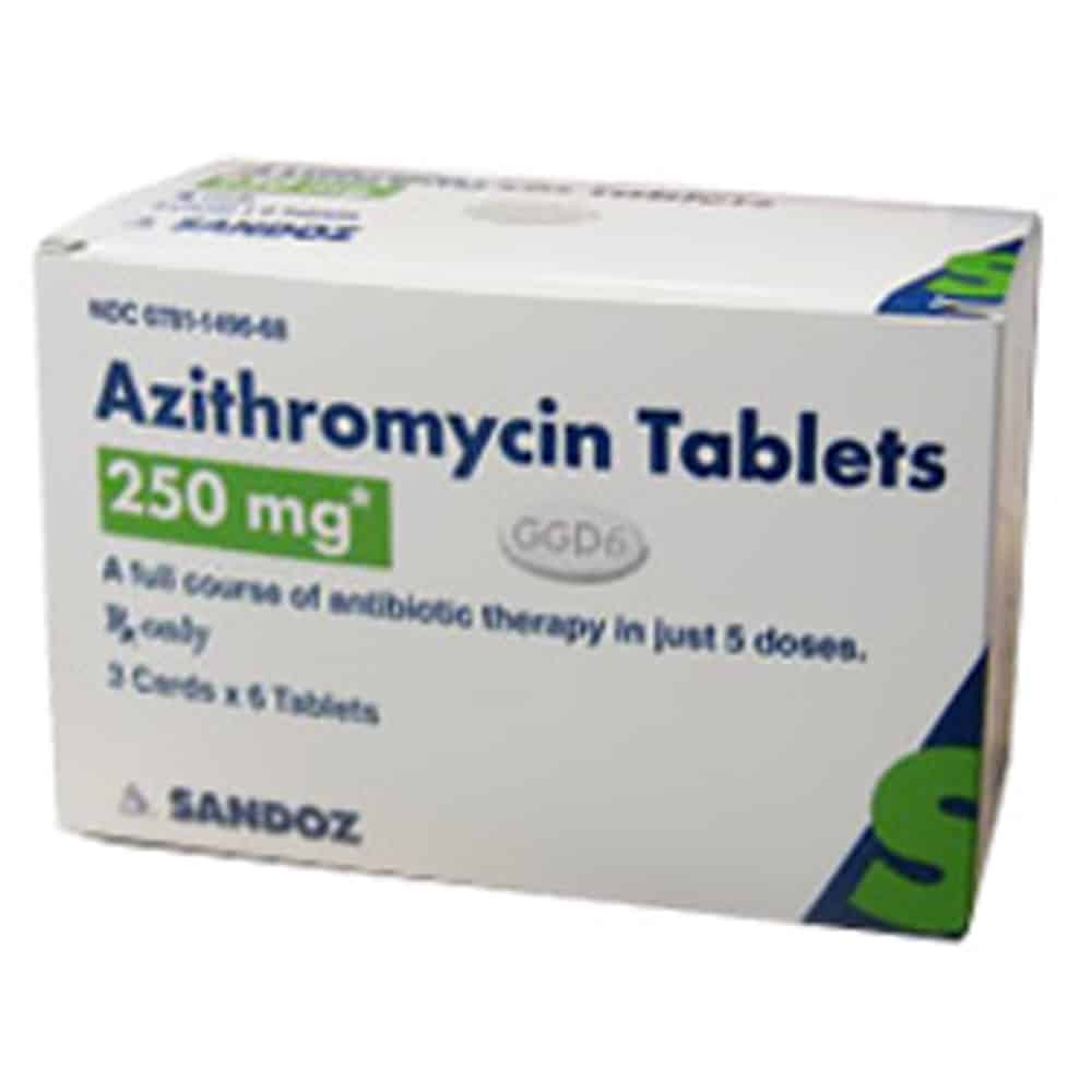 Azithromycin Tabs 250mg Z