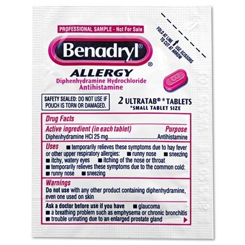 Benadryl Allergy Ultratabs 60 TwoPacksBox ** You can get additional ...