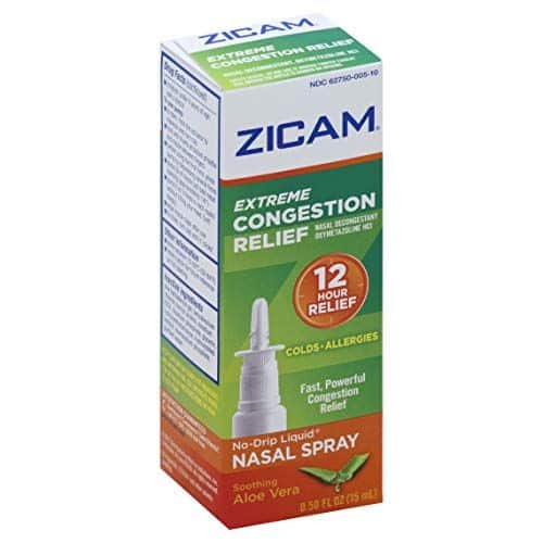 Best Nasal Spray Zicam
