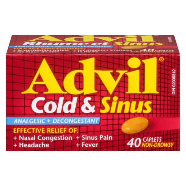 Buy Advil Cold and Sinus Caplets in Canada