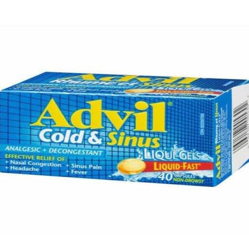 Buy Advil Cold and Sinus Gels