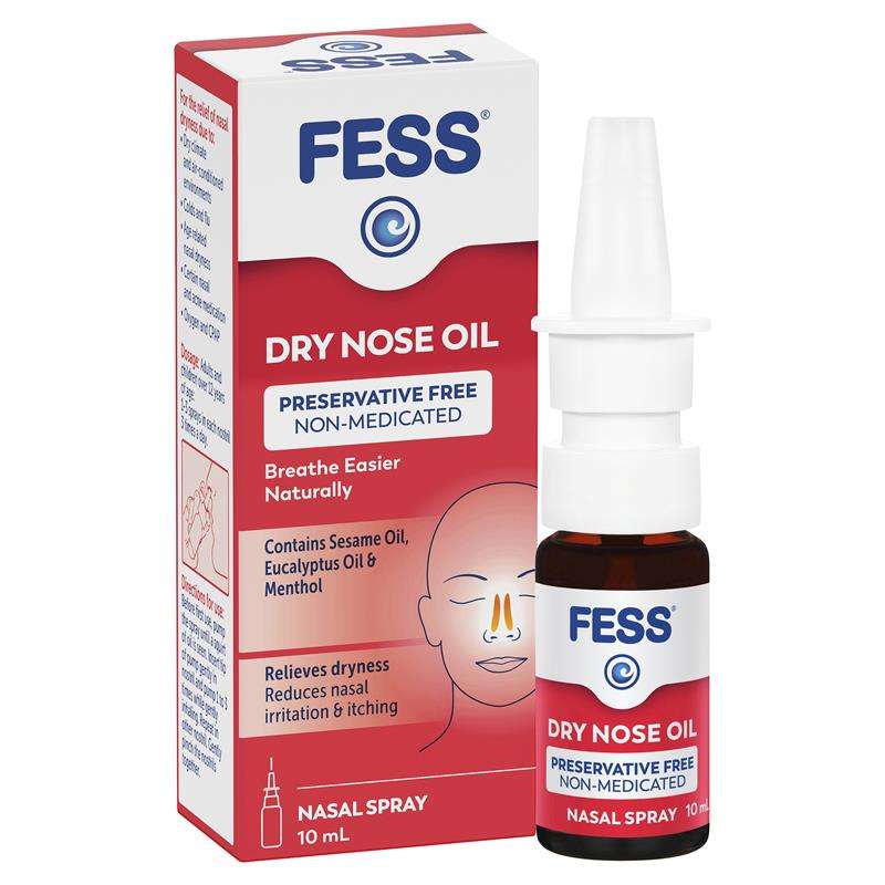 Buy Fess Dry Nose Oil Nasal Spray 10ml Online at Chemist WarehouseÂ®