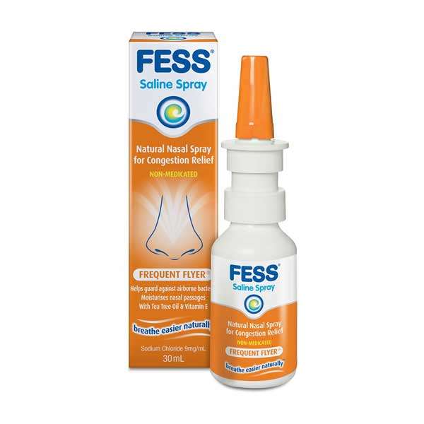 Buy Fess Frequent Flyer Nasal Saline Spray For Best Price In NZ at Home ...