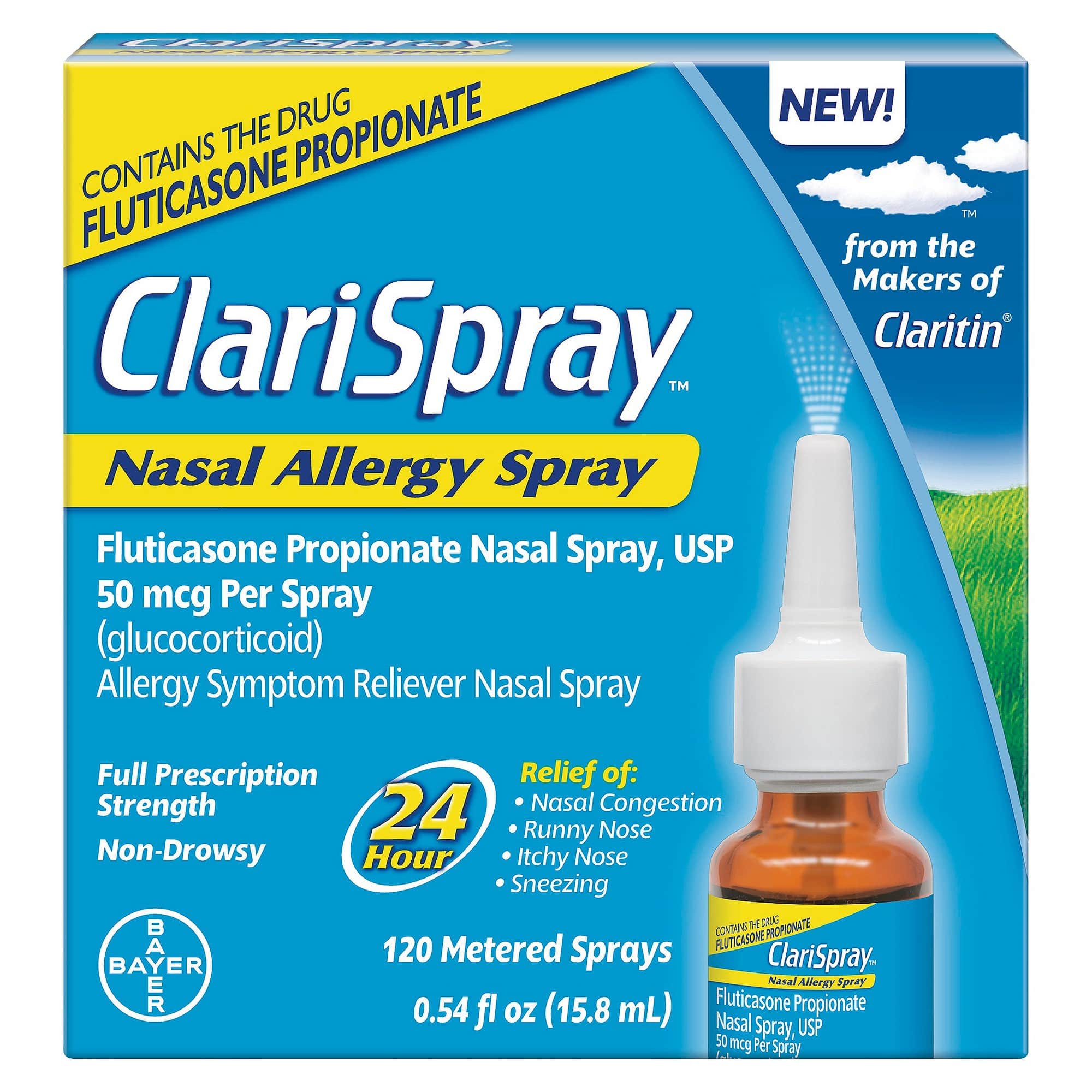 Claritin ClariSpray Nasal Allergy Spray