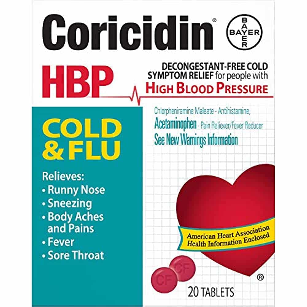 Coricidin HBP, Decongestant