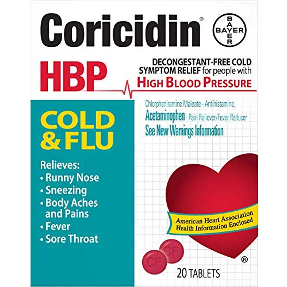 Coricidin HBP, Decongestant