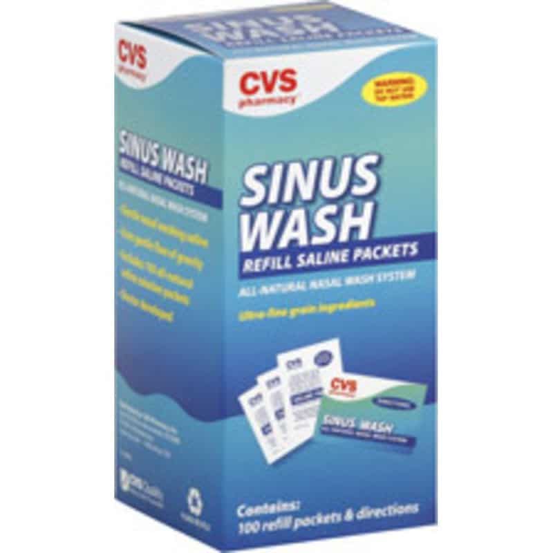 CVS Sinus Wash Refill Saline Packets (100 ct)
