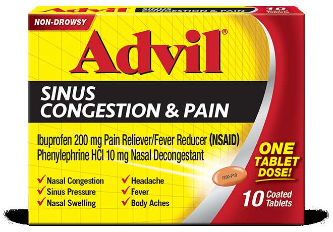 FREE Advil Sinus Congestion &  Pain Tablets at Rite Aid