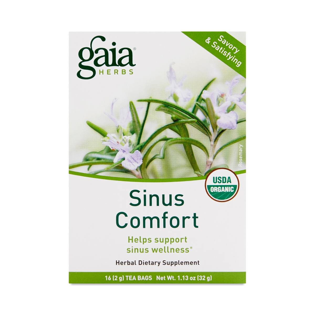 Gaia Herbs Sinus Comfort Tea