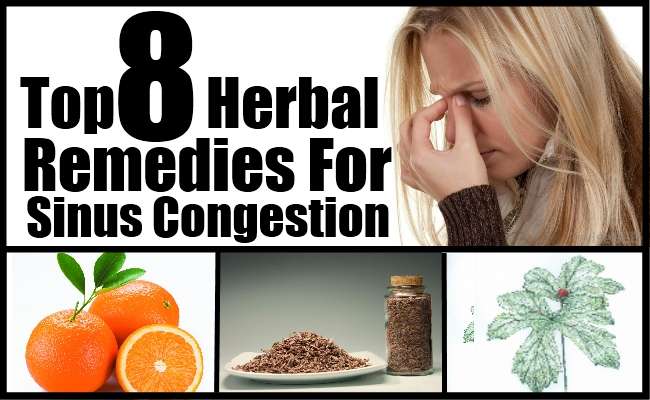 Home Remedies For Sinus Congestion