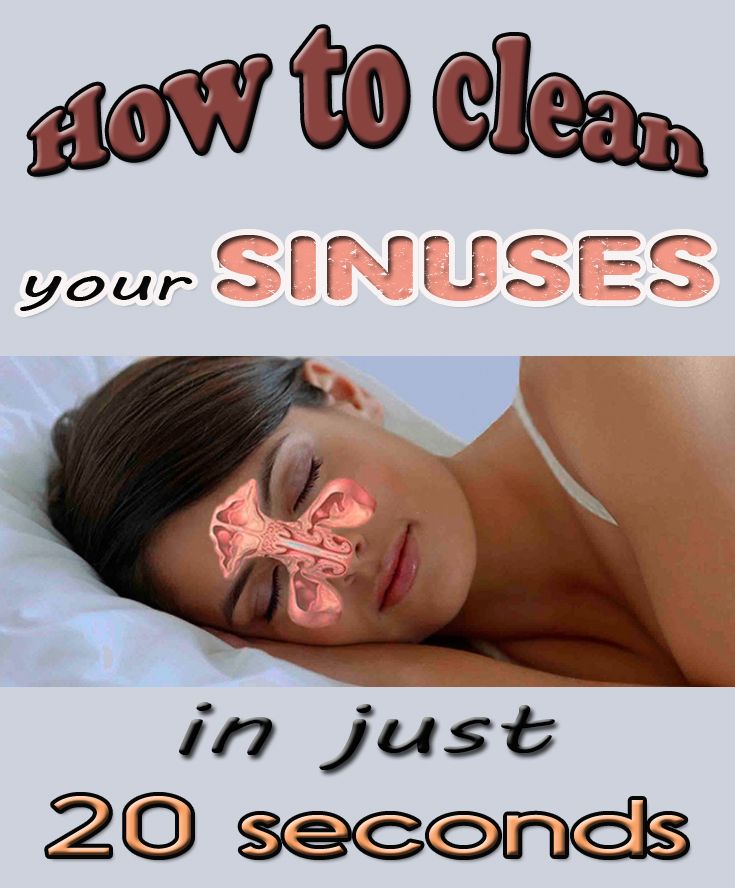 How to clean your sinuses in just 20 seconds