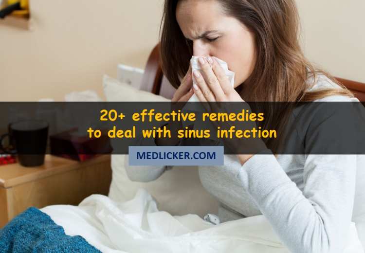 How to cure sinus infection with medicines and home remedies