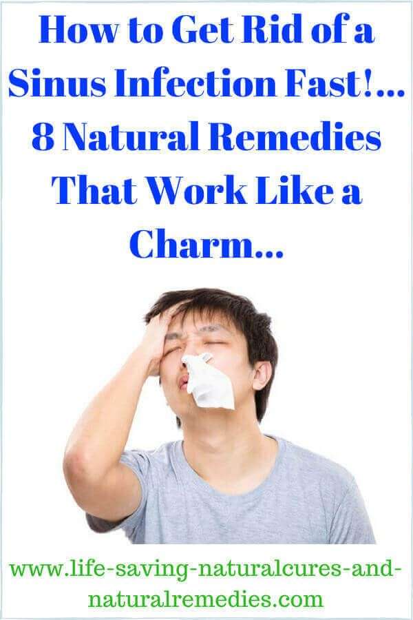 How to Get Rid of a Sinus Infection &  Sinus Headache Fast!... 8 Natural ...