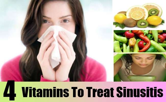 How To Treat Sinusitis with Vitamins â Natural Home ...
