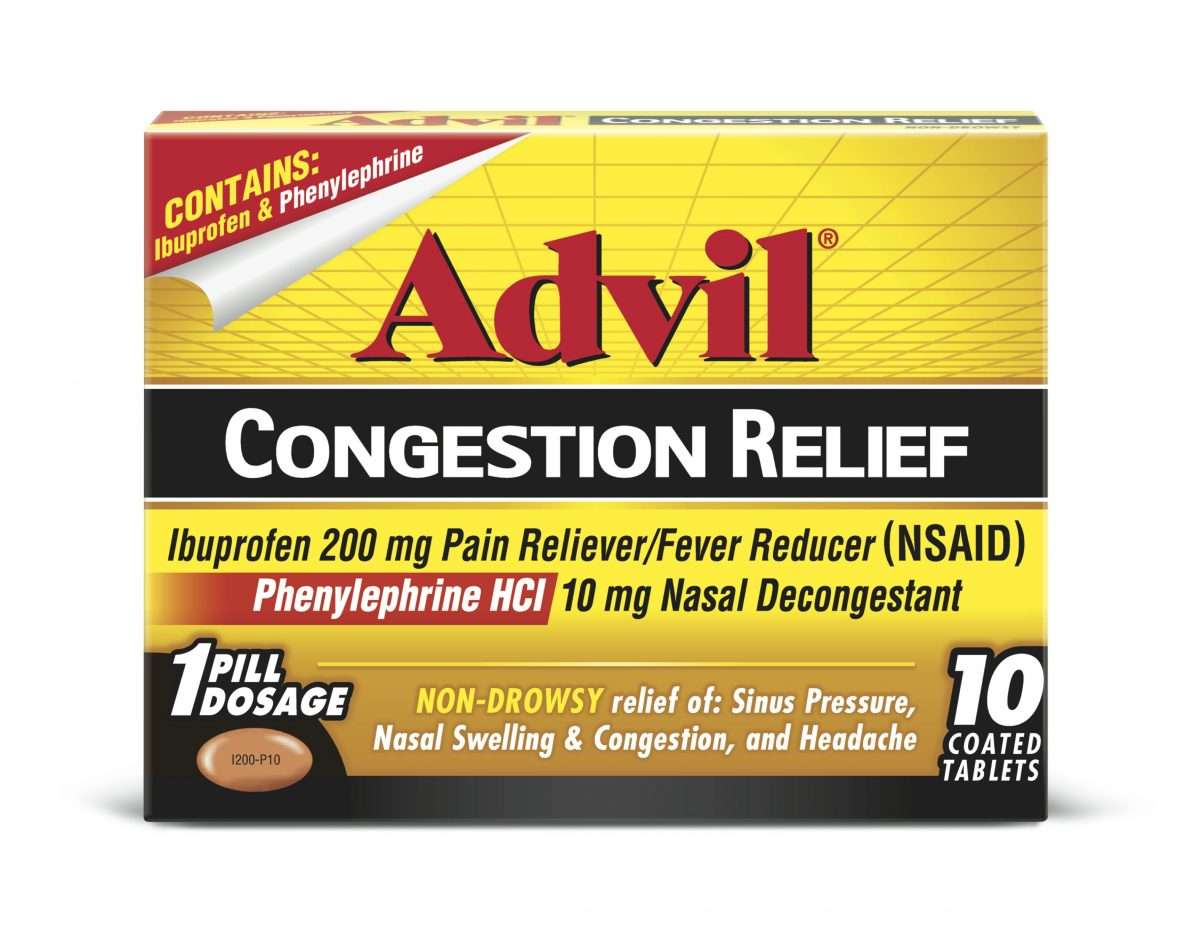 I received Advil Congestion Relief from #Smiley360!