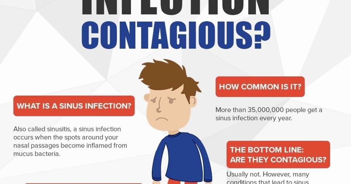 Is a Sinus Infection Contagious? [Infographic]
