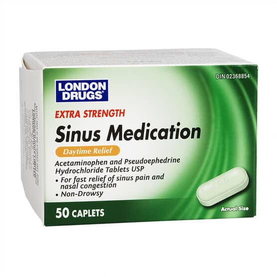 London Drugs Extra Strength Sinus Medication