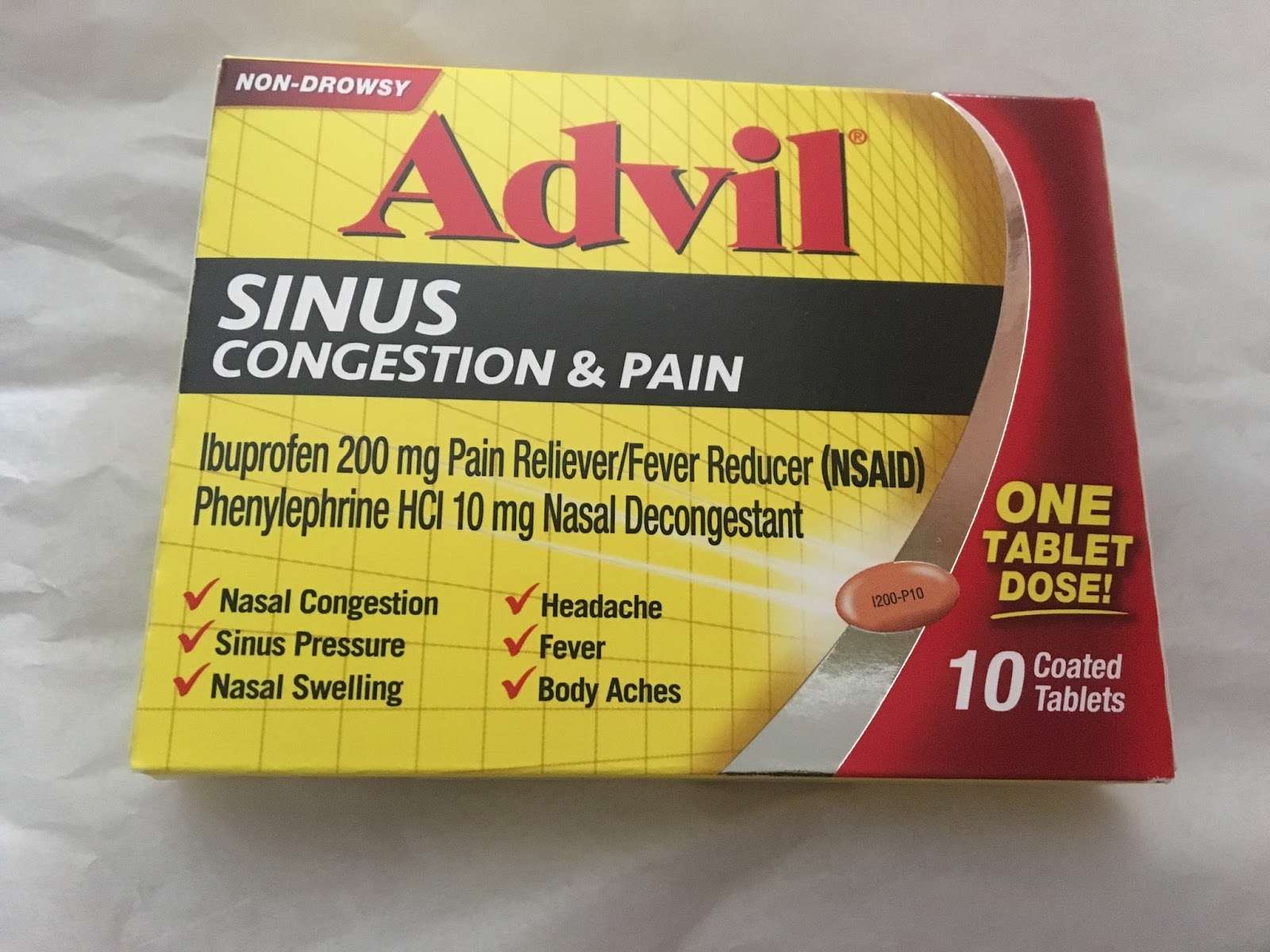 Mommy L0ve: Advil® Sinus Congestion &  Pain Review