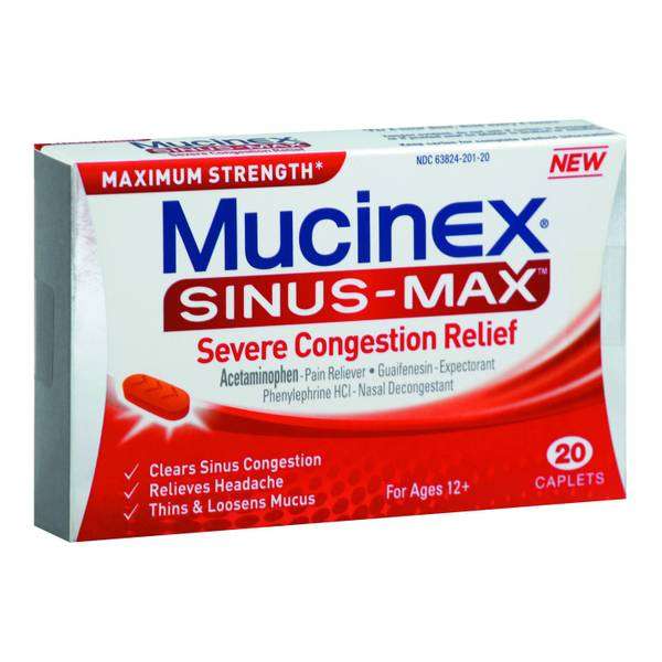 Mucinex 20 Ct Sinus