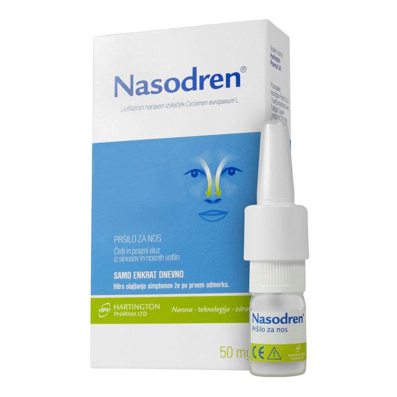 Nasodren® nasal spray for sinus infection symptoms relief
