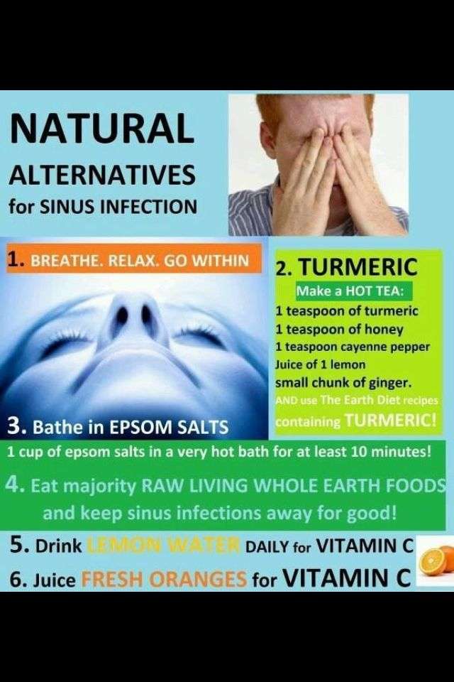 Natural alternatives for sinus infection