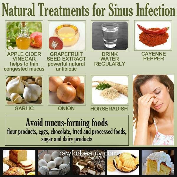 Natural treatments for sinus infection