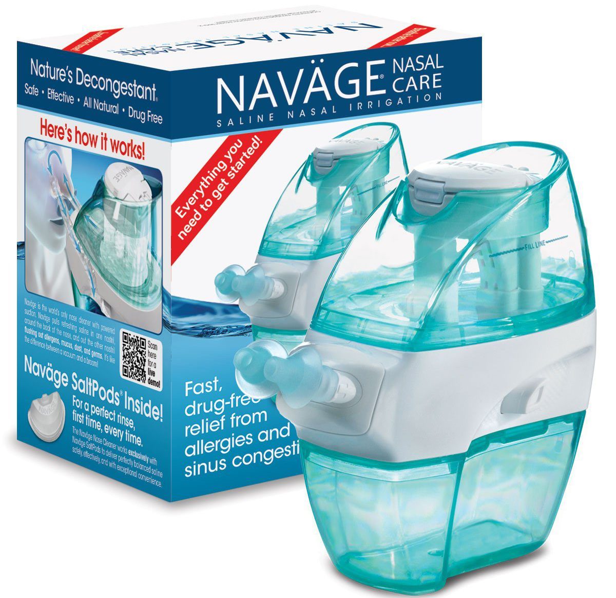 Navage Nasal Care Saline Nasal Irrigation Kit Only $53.99 Shipped ...