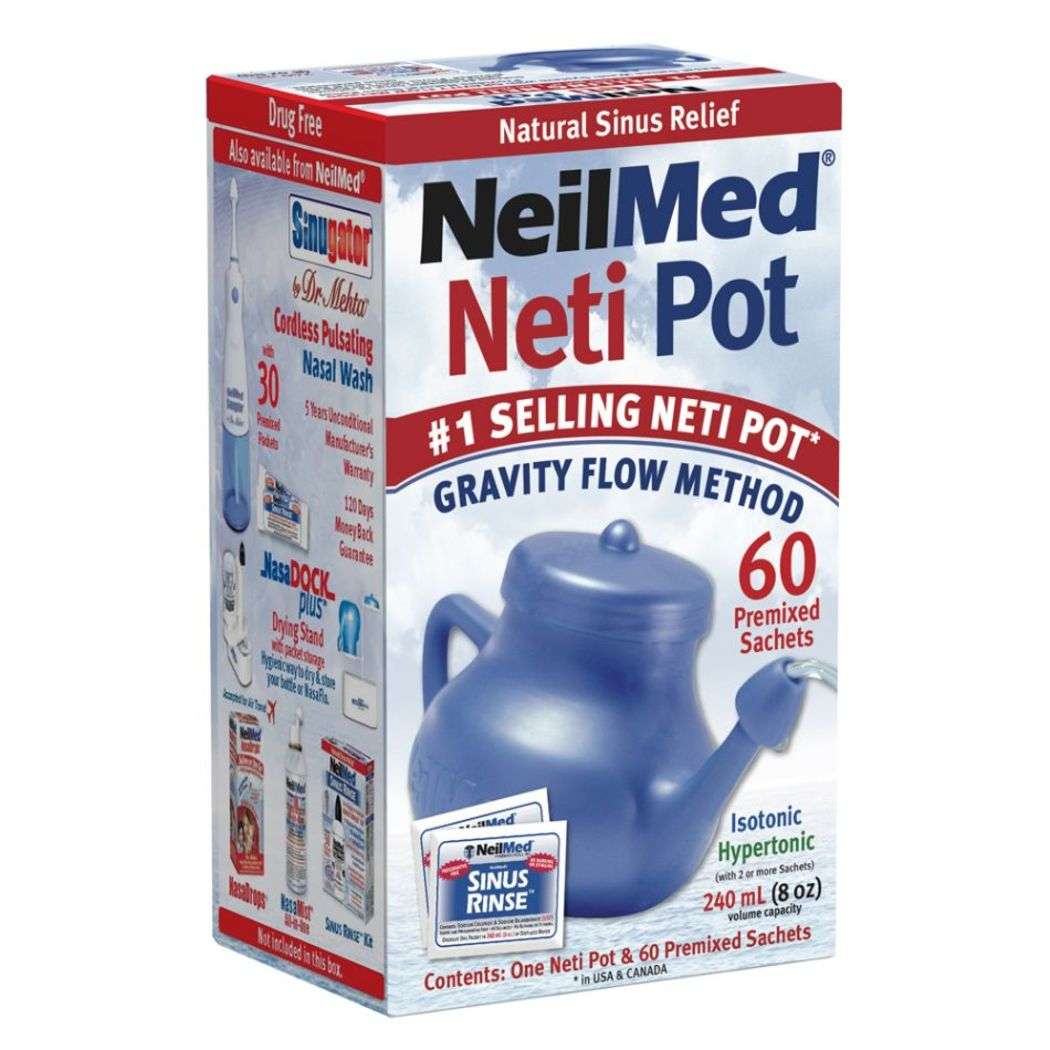 NeilMed Sinus Relief Neti Pot