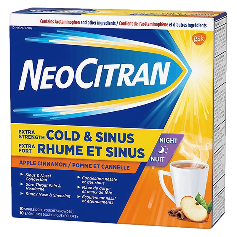 NeoCitran Extra Strength Cold &  Sinus Night