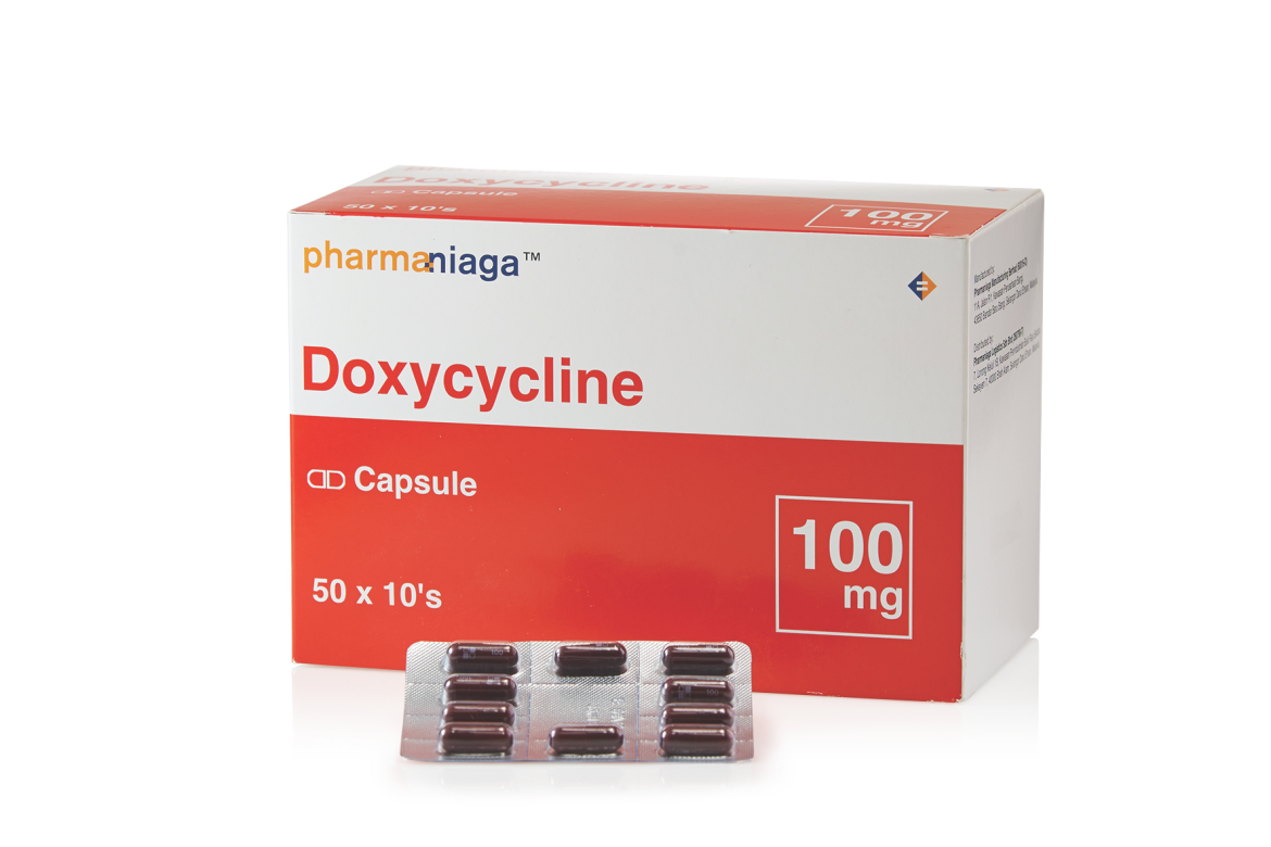 Pharmaniaga Doxycycline Capsule 100mg