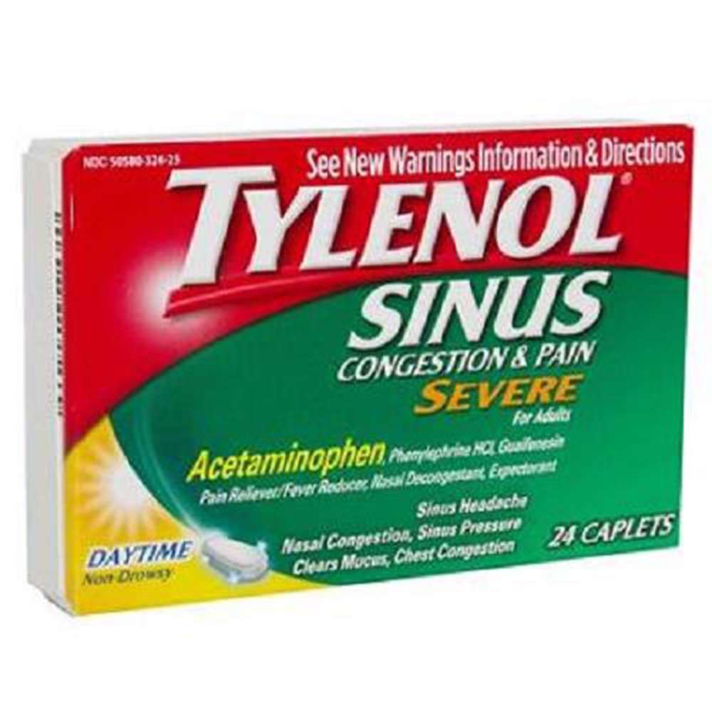 Product Of Tylenol Sinus, Daytime