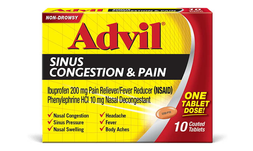 Rite Aid: FREE Advil Sinus Congestion &  Pain Tablets