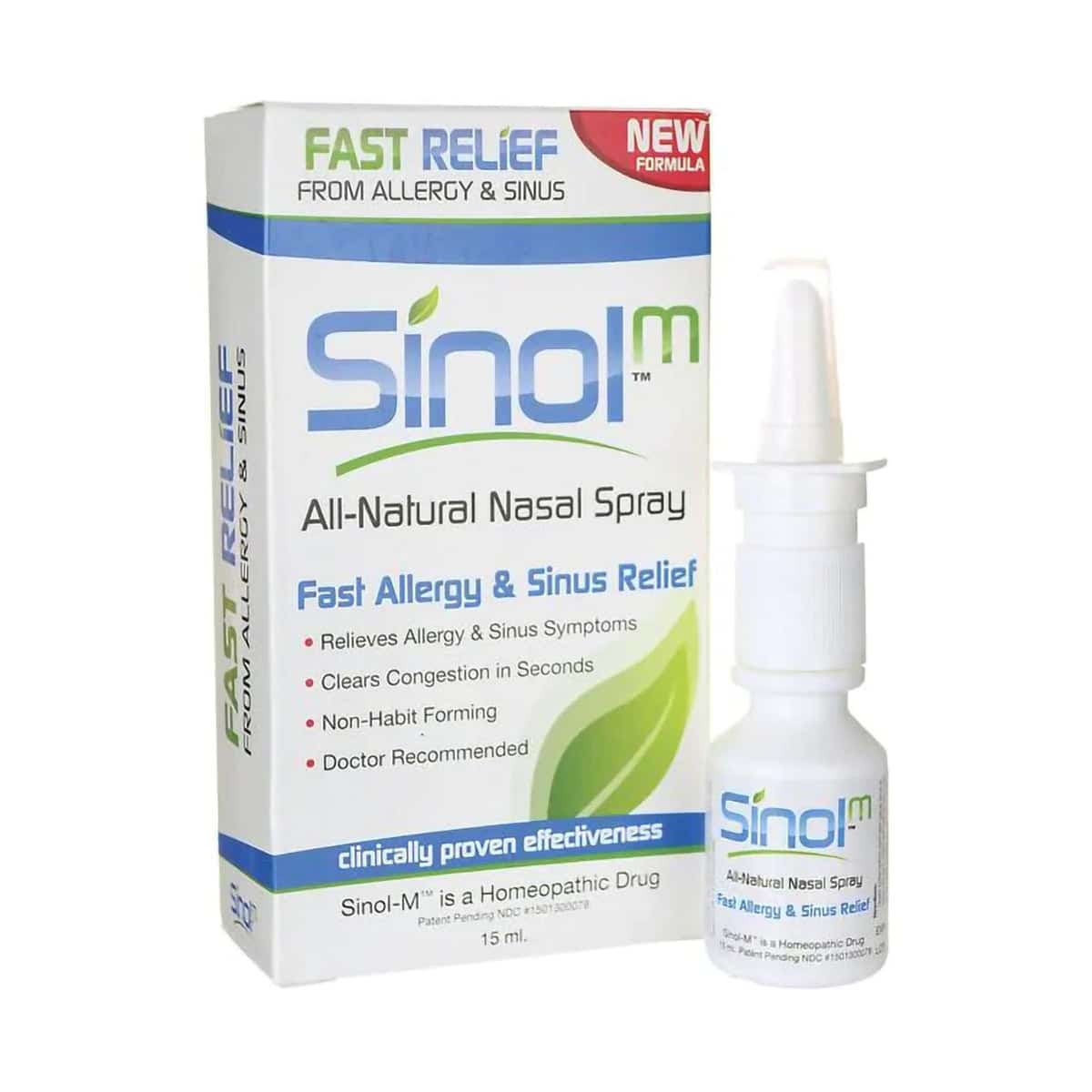 Sinol M Nasal Spray Allergy &  Sinus 15ml