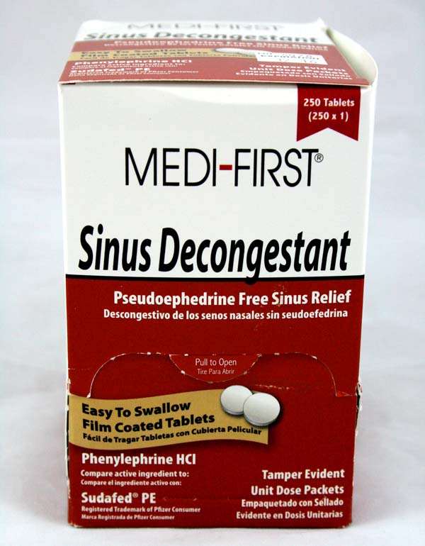 Sinus Decongestant 100ct