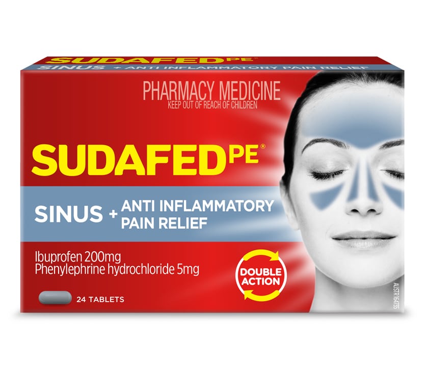 SUDAFED® PE Sinus + Anti