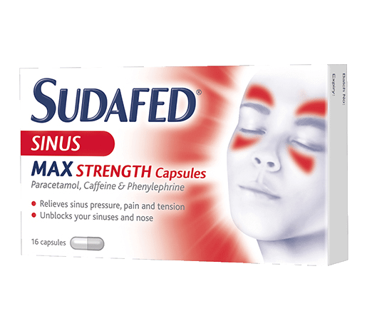 SUDAFED® Sinus Maximum Strength Capsules