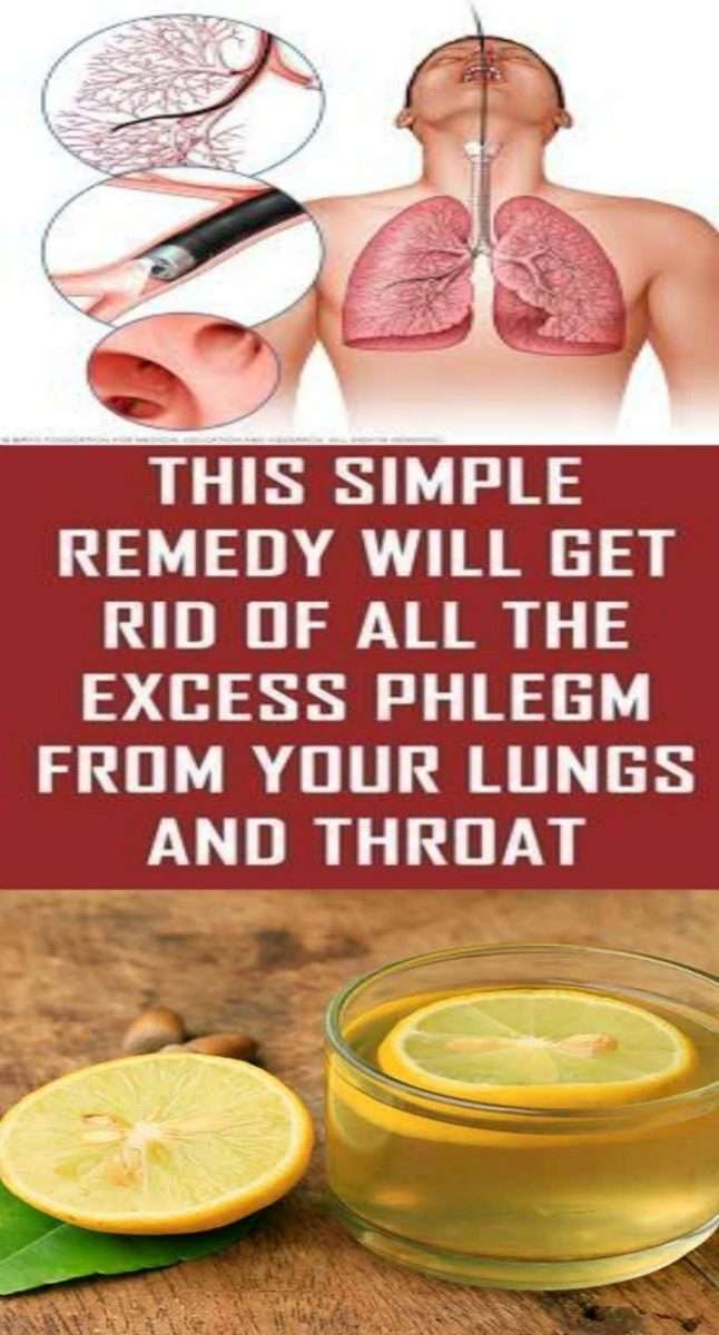 THIS SIMPLE REMEDY WILL GET RID OF ALL THE EXCESS PHLEGM FROM YOUR ...